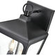 Brooks 2 Light 15 inch Powder Coated Black Outdoor Wall Sconce